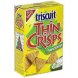 Triscuit thin crisps baked whole wheat snacks french onion Calories