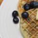 lowfat blueberry nutri-grain waffles