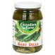 Cascadian Farm baby dills pickles Calories