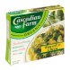 Cascadian Farm broccoli with cheddar cheese sauce frozen vegetables gourmet boxed Calories