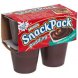 Hunts chocolate fudge snack packs Calories