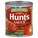 Hunts tomato sauce basil garlic and oregano Calories