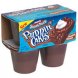 Hunts chocolate brownie snack packs Calories