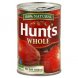 Hunts whole tomatoes no salt added Calories