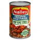 Nalley vegetarian chili with beans, original vegetarian Calories