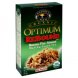 Optimum organic optimum rebound cereal banana-flax-almond, matcha green tea Calories