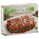 Amys light & lean lasagna spinach Calories