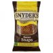 Snyders of Hanover butter snaps pretzels Calories