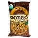 Snyders of Hanover organic honey wheat with sesame seeds Calories