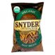 Snyders of Hanover organic oat bran sticks Calories