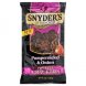 Snyders of Hanover pumpernickel & onion sticks pretzels Calories