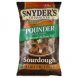 Snyders of Hanover hard pretzels sourdough, the pounder, pre-priced Calories
