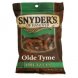 Snyders of Hanover olde tyme sticks pretzels Calories