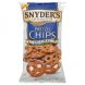 Snyders of Hanover pretzel chips original Calories
