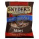 Snyders of Hanover 100 calorie pack pretzels mini Calories