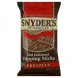 Snyders of Hanover old fashioned dipping sticks pretzels Calories