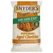 Snyders of Hanover sunflower chips multigrain, aged cheddar Calories