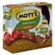 Motts snack & go! applesauce no sugar added, natural, potable pouches Calories
