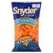 Snyders of Hanover cheese crunch baked Calories