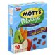 Motts medleys fruit flavored snacks berry Calories