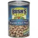 Bushs Best purple hull peas other varieties of beans Calories