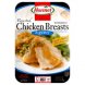chicken breasts roasted with gravy entree