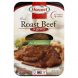 Hormel sliced roast beef and gravy refrigerated entrees Calories