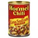 chili no beans, less sodium