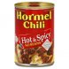 chili no beans, hot and spicy