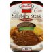 slow simmered salisbury steak and gravy refrigerated entrees
