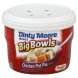 Hormel big bowls chicken pot pie stew Calories