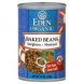 Eden Foods baked beans with sorghum & mustard, organic canned beans/organic seasoned beans Calories