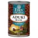 aduki beans, organic canned beans/organic plain beans