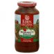 Eden Foods spaghetti sauce, no salt added, organic tomatoes & sauerkraut/organic tomato products Calories