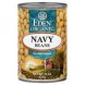 Eden Foods navy beans, organic canned beans/organic plain beans Calories