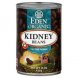 Eden Foods kidney beans, organic canned beans/organic plain beans Calories