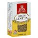 Eden Foods organic lentils green Calories