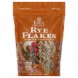 organic rye flakes roasted and rolled