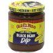 black bean dip, fat free, medium