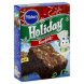 Pillsbury funfetti brownie mix premium, with candy coated chips, holiday Calories