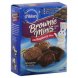 Pillsbury brownie minis brownie mix with raspberry filling Calories