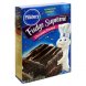 Pillsbury fudge supreme chocolate frosted brownie mix Calories