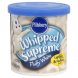 Pillsbury whipped supreme frosting fluffy white Calories