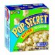 Pop Secret 94% fat free butter snack size Calories
