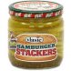 hamburger stackers bread & butter