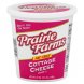 Prairie Farms Dairy fat free cottage cheese Calories