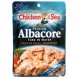 Chicken Of The Sea premium pouch albacore tuna Calories