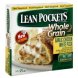 Lean Pockets garlic chicken white pizza made with whole grain chef inspired Calories