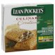 Lean Pockets grilled chicken, mushroom and spinach made with whole grain chef inspired Calories