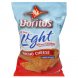 light nacho cheese flavored tortilla chips